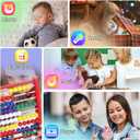 Phyulls Smart Watch for Kids, Smart Watch Toys with 39 Games Camera Video Recorder Music Alarm Calculator Calendar Flashlight Stopwatch Pedometer Gift Toys for 3-12 Years Old Boys and Girls (Black)