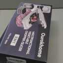 Ourokhome Food Chopper with Container, Manual Mandolin Vegetable Slicer Onion Dicer with 8 Blades, Hand Veggie Shredder for Potato, Tomato, Essential Kitchen Gadgets (8 in 1, White)