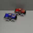 Light-Up Monster Truck Toys (2-Pack)  Push-&-Go Cars with Glowing Wheels  Birthday Gift for Toddlers, Boys & Girls Ages 3+  Durable Friction-Powered Trucks  Batteries Included