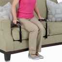Vive Stand Assist - Mobility Standing Aid Rail for Couch, Chair - Assistance Handle for Patients, Elderly, Seniors and Disabled - Safety Grab Bar for Sitting, Sofa, Home - Adjustable, Portable Device