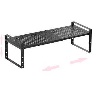 Multi-Functional Metal Shoe Rack, Space-Saving, Perfect for Entryway, Closet, Bathroom, etc. - Sturdy and Durable, High Weight Capacity(1PACK/Black/Medium)