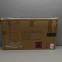 Yusong 73" Tall Bookshelf with Cabinet, Industrial Ladder Wall Mount Shelf Bookcase with Wood and Metal Frame, Plant Shelf Wall Storage Display for Living Room Bedroom, White Gold