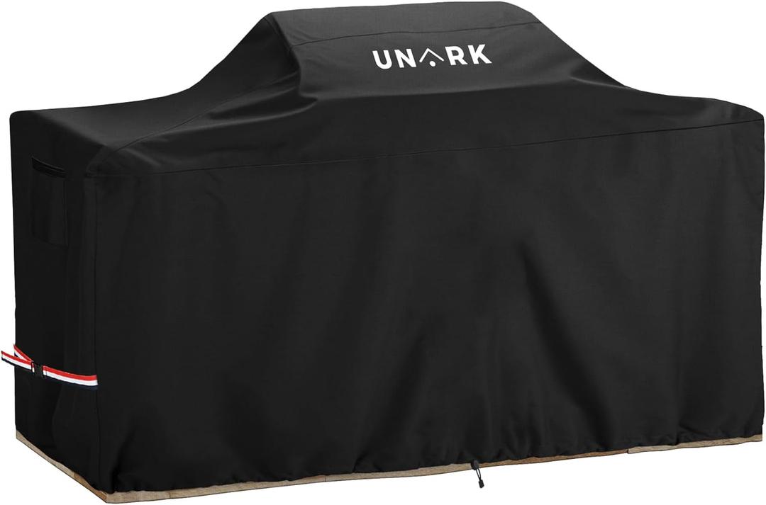 98 Inch Extra Large Grill Cover Kitchen Island Cover Large Island Grill Cover for Outdoor Grill Outdoor Kitchen Cover Heavy Duty Waterproof 98" L x 42" W x 48" H, Black