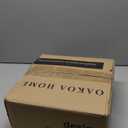 OAKOA Concrete Decorative Bowl - White Large Decorative Bowls for Home Decor - Coffee Table Bowl Decor - Scalloped Ruffle Centerpiece Bowl