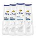 Dove Body Wash with Natural Nourishers for Instantly Soft Skin and Lasting Nourishment Deep Moisture Cleanser That Effectively Washes Away Bacteria While Nourishing Your Skin 20 oz (Pack of 4)