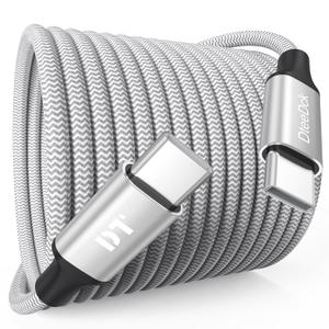 25 ft USB C Cable Extra Long 40W Fast Charging Type C Cord, USBC 2.0 to USB-C Fast Charge for iPhone 17/16/15 Android Phone Tablet Camera Dash Cam Webcam Game Controller