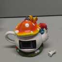 Solar Fairy House Garden Outdoor Statue with Gnome and Squirrel Figurine, Fairy Garden Accessories for Patio, Lawn, Yard & Balcony, Gifts for Mom Grandma