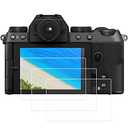PCTC X-S10 Screen Protector for Fujifilm X-S10 X-T30 X-T20 X-T10 X-F10 X-E3 X-T100 X-A1 X-A2 X-M1【Not for X-S20】 Camera, 0.3mm 9H Hardness Ultra Clear Tempered Glass Screen Anti-Scratch (3 Pack) Pack of 4