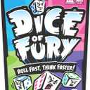 Educational Insights Dice of Fury - Family Board Games for Adults, Teens, and Kids, Dice Games for Family Game Night, Fast-Paced Table Top Party Game, Fun Group Play, Mental Math Activity
