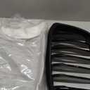 SNA Front Kidney Grille for 2018-2021 BMW X3 G01 2019-2021 X4 G02 (Single Slat ABS Gloss Black X3 Grill, X4 Grill)