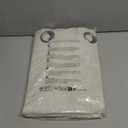 H.VERSAILTEX Linen Blackout Curtains 54 Inches Long 100% Blackout Thermal Insulated Textured Linen Look Curtain Draperies Anti-Rust Grommet, Energy Saving with White Liner, 2 Panels, Natural