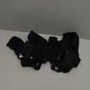 Supet Dog Rear Leg Sleeve to Stop Licking, TPLO Recovery Sleeve After Surgery for Post Surgery, ACL, Leg Wound Protection, with Belly Opening for Male Female Dogs(Matte Black,M)