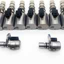 9X NEW 8L90 8L45 8L50 valve body solenoid kit (includes all 9 solenoids needed) with Silverado Sierra 1500 ATS CTS CT4 CT6