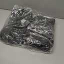 Newwiee 8Pcs Patio Cushion Covers Stretch Outdoor Cushion Cover Replacement for Patio Furniture Sofa Couch Slipcovers, Soft Flexibility Washable Furniture Protector(Waterproof Pure, Black)