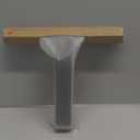 dancemoon JustHang Shower Squeegee for Glass Doors, All-in-One Piece Silicone Squeegee with Built-in Hook for Bathroom, Window, Mirror, Tile Wall, Car, Streak-Free Bathroom Cleaner Tool,10 Inch Black