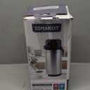 Airpot Coffee Carafe for Keeping Hot,102oz/3L Coffee Dispenser Thermal with Pump,Insulated Stainless Steel Hot Beverage Dispenser for Parties,Thermal Carafe for Hot Drinks Water Tea Chocolate