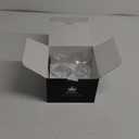 Martini Glasses Set of 4 - Small Size 120 ml / 4 oz Premium Cocktail Glasses for Espresso Martinis, Margaritas, Manhattans, Cosmopolitans - Elegant Bar Accessories & Housewarming Gifts