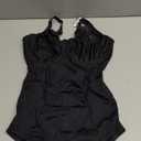 Maidenform Women's Shapewear Tummy Control Bodysuit, Built-In Underwire Bra, Ultra Firm Control Shapewear for Women (38D, Black)