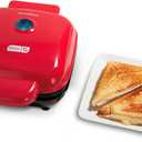 DASH Pocket Sandwich Maker (Red)