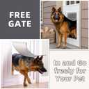 PAC11-11039 Replacement Flap Dog Door Weather-Resistant, Durable, and Easy to Install, Compatible with PetSafe Freedom Doors (Large, 10 1/8" x 16 7/8")