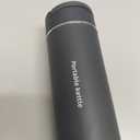 Travel Electric Kettle Portable Mini Kettle,Small Hot Water Boiler with 4 Temperature Settings,304 Stainless Steel,Fast Boiling Water with Auto Shut-Off and Boil Dry Protection,400ml (Grey, 400ml)