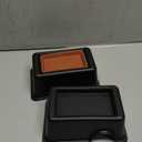 Suwimut 2 Pack Reptile Hide Box, Small Animal Hideout Plastic Hide Cave with Sink Humidifier, Pet Habitat Decor Hideaway Hut with Flexible Leaves for Lizard Gecko Snake Leopard Spider Turtle Amphibian