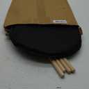 HAIRIESIS Snare Drum Practice Pad,12-Inch Practice Drum Pad,Double Sided Silent Drum Pad and Sticks,Drum Pads Carry Bag (blue01)