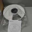 Amazon Basics Automatic Pet Feeder with Cooling Pack, 31.5 x 31.5 x 8.3cm, White