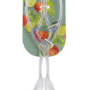 Jacent Heavy Duty Premium Plastic Salad Tongs 1-Pack