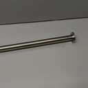 Ivilon Tension Curtain Rod - Spring Tension Rod for Windows or Shower, 24 to 36 Inch. Brushed Nickel