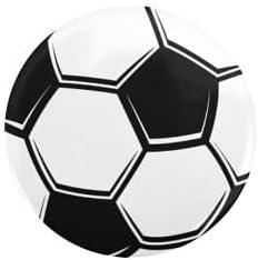 CafePress Soccer Ball 1" Round Mini Button Pin