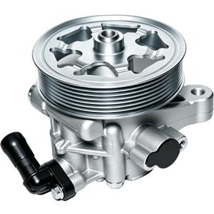 Power Steering Pump with Pulley Fit for Honda Accord 2008 2009 2010 2011 2012 L4 2.4L, Replace: 21-5495 56100-R40-A01