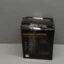 ELTRIKO Gooseneck Electric Kettle, 1L Water Boiler, Pour Over Coffee & Tea, 1000W Fast Heating, Stainless Steel, Auto Shut-Off & Boil-Dry Protection, BPA-Free (Black)