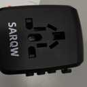 International Travel Adapter Voltage Converter to Step Down 230V to 120V for Hair straighteners, laptops, Cell Phones, Power converters from USA to UK, Europe, Australia Over 200