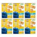 Earth's Best Organic Letter of the Day Cookies for Toddlers 2 Years Old and Up, Vanilla Flavor, 5.3 Ounce Box (Pack of 6), Best By: 03/22/2026