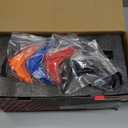 KEMIMOTO UTV Black Blue Red Orange Side Mirrors compatible with Polaris RZR Talon Can Am Rearview Work with 1.75"-2" roll bar cage