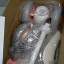 Colorful Lighting Baby Balance Bike Toys for 1 Year Old Girl Gifts, 10-36 Month Toddler Balance Bike, No Pedal 4 Silence Wheels & Soft Seat Pre-School First Riding on Toys, 1st Birthday Gifts. (Pink)