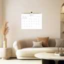 4 x 2026 Calendar 18 Monthly Wall Calendar Runs from January 2026 until June 2027 Spiral Binding Hanging 11.5" x 14.7" Thick Paper with Julian Dates and Block for School OfficeSimplicity