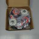 [Newest] 4392067 Dryer Repair Kit and W10837240 Dryer Idler Pulley for Maytag Bravos Whirlpool Duet Kenmore Elite Dryers,with WPW10314173 Drum Roller&661570V Belt&279640 Idler Pulley by TOMOON