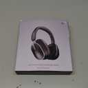 Active Noise Cancelling Headphones,120H Playtime Bluetooth 6.0 Wireless Headphones with Power Display & 6-Mic ENC Calls, 360 Spatial Audio Over Ear Headphones Foldable Headset for Travel Office Game (Black)