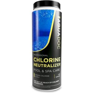 AquaDoc Chlorine Neutralizer for Pool & Hot Tub - 1 lb - Sodium Thiosulfate Formula to Help Reduce Chlorine Levels - Spa and Pool Chemicals Made in USA