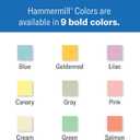Hammermill Colored Paper, 20lb Pink Printer Paper, 8-1/2 x 11- 1 Ream (500 Sheets) - Made in the USA, Pastel Paper, 103382R