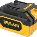 20V 1-Pack 4.0Ah Lithium Battery for Garden Cordless Power Tools(Snow Shovel for B0FDWWP7NH,B0FDW34739)