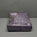 Heated Blanket Electric Blanket, Cozy Faux Rabbit Fur & Soft Flannel Warm Heater Throw Blanket with 5 Fast Heating Levels &10Hours Auto-Off Over-Heat Protection 50" x 60" (Grey)