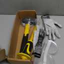 INCLY 4 PCS Geology Rock Pick Equipment Kit, 3 Pound Sledge Rock Hammer with 12" Mason Concrete Chisel, Safety Glasses, Gloves, Tool Set for Hounding, Gold Mining & Prospecting, Brick Stone Breaking