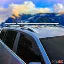 OMAC Roof Rack Cross Bars Set for Volkswagen Jetta SportWagen 2009 to 2014, Silver to Car Rooftop Rail Crossbars 165 Pounds, 2 Pieces