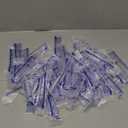 100 Pack 3ml/cc Plastic Syringe Luer Lock Tip - Liquid Measuring Syringe Tools (No Needle) - Sterile Individually Sealed Wrapped