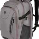 SwissGear Travel Tech Elite Laptop Backpack Fits Laptops up to 16 ScanSmart TSA-Friendly Backpack with USB Port, Shoe Compartment & Organizer Pockets Grey Ballistic