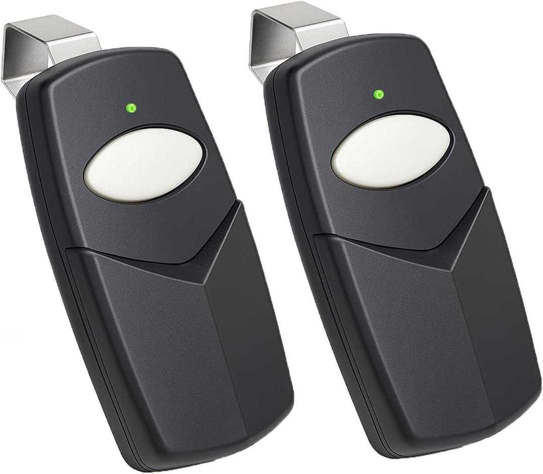 2 for LiftMaster Chamberlain Sears Craftsman Garage Door Opener Romote 893MAX,Openers with Purple Yellow Green Orange Red Learn Button from 1993