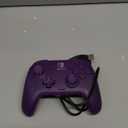 PDP Gaming Afterglow Wave Wireless Nintendo Switch Pro Controller - Officially Licensed, Nintendo Switch 2, Switch Lite/OLED, RGB LED Customization, App Controls, Rechargeable Battery Power - Purple